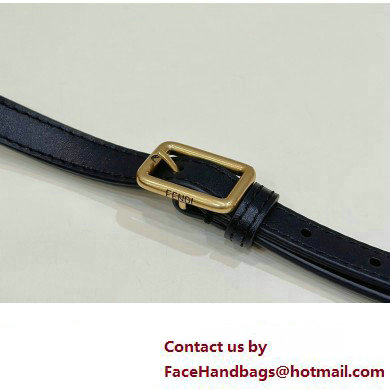 Fendi C Com Small bag in leather Black 2023 - Click Image to Close